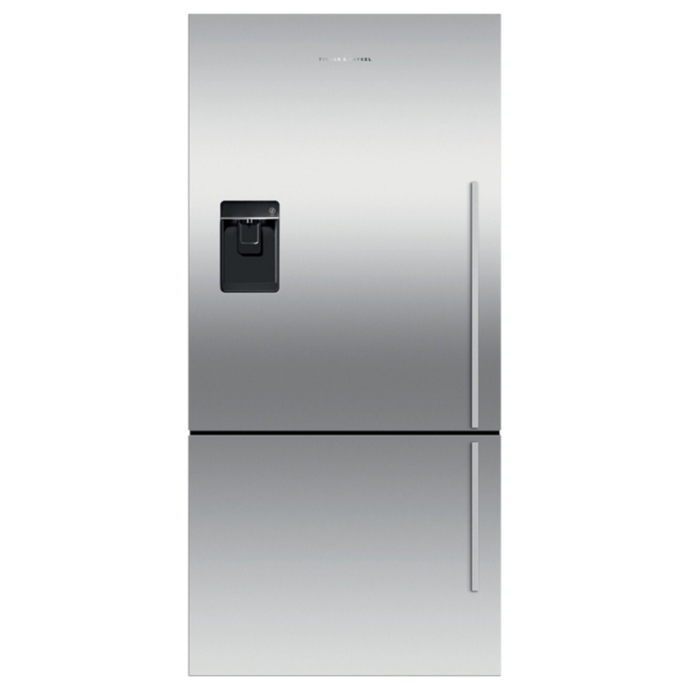 Fisher Paykel RF522BLXFDU5 79cm Fridge Freezer Left Hinged With Ice & Water - STAINLESS STEEL