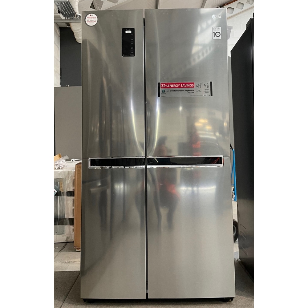 LG GSB760PZXV - EX DISPLAY American Style Fridge Freezer Non Ice & Water - STAINLESS STEEL