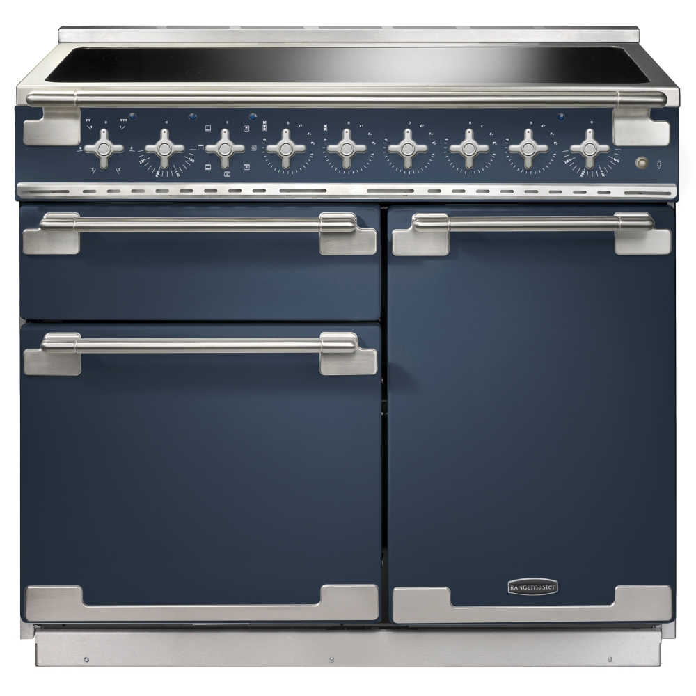 Rangemaster ELS100EISB Elise 100cm Induction Range Cooker 127040 - STONE BLUE