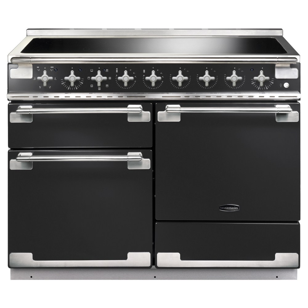 Rangemaster ELS110EICB Elise 110cm Induction Range Cooker 126890 - CHARCOAL BLACK