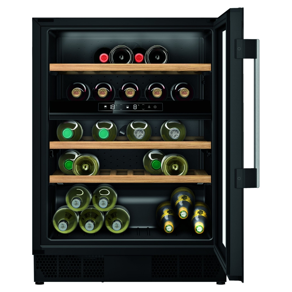 Neff KU9213HG0G 60cm N70 Undercounter Dual Zone Wine Cooler - BLACK