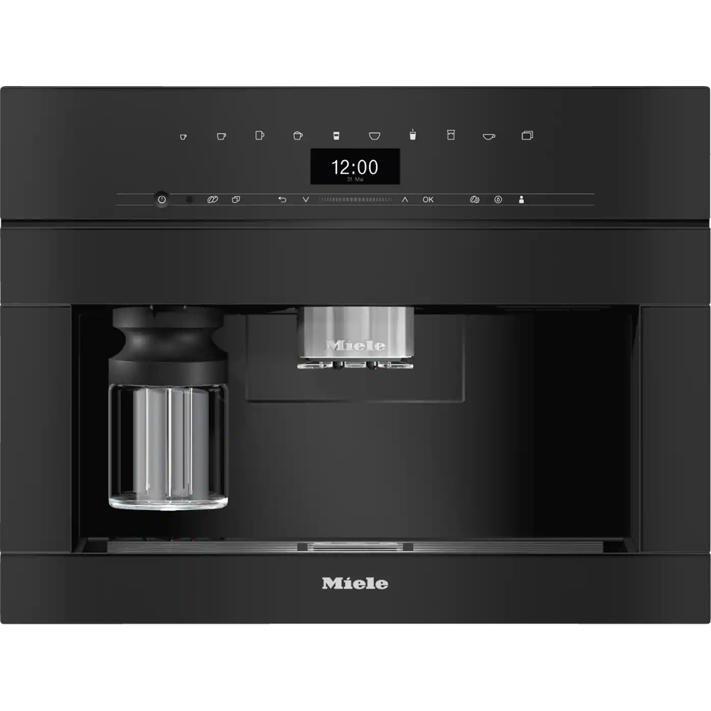Miele CVA7440OBBL Fully Automatic Built In Coffee Machine - BLACK