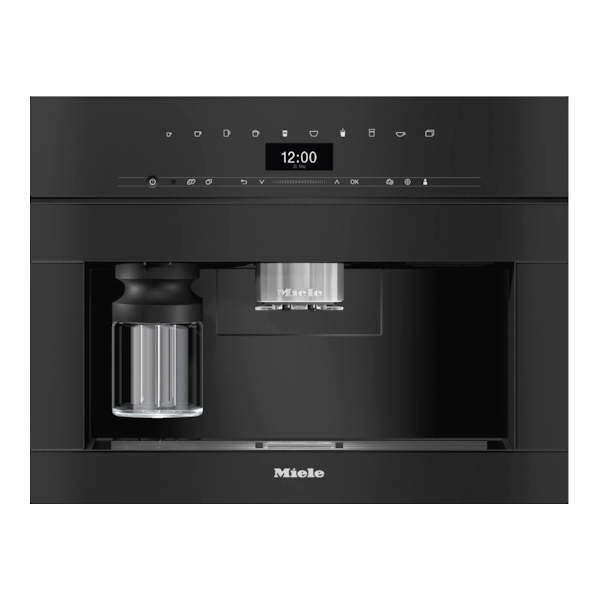 Miele CVA7440OBBL Fully Automatic Built In Coffee Machine - BLACK