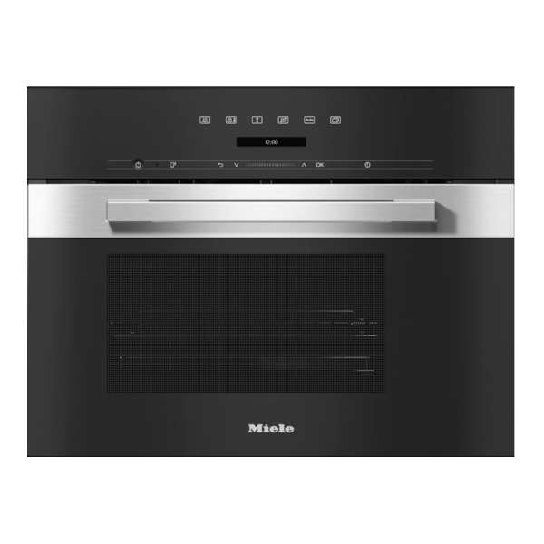 Miele DG7240CLST PureLine Built In Compact Steam Oven - STAINLESS STEEL