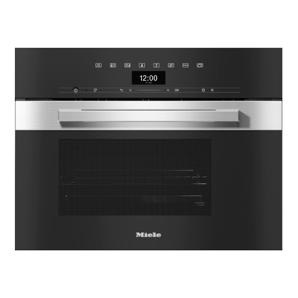 Miele DG7440CLST PureLine Built In Compact Steam Oven - STAINLESS STEEL