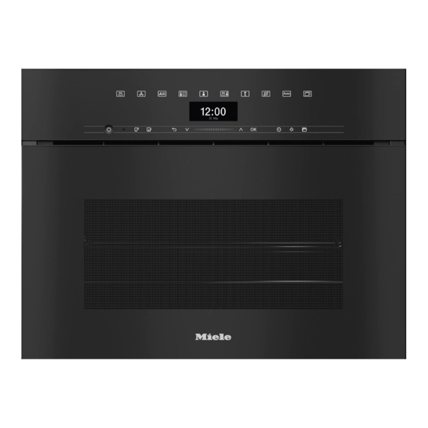Miele DGC7440HCXPROOBSW ArtLine Compact Steam Combination Oven - BLACK
