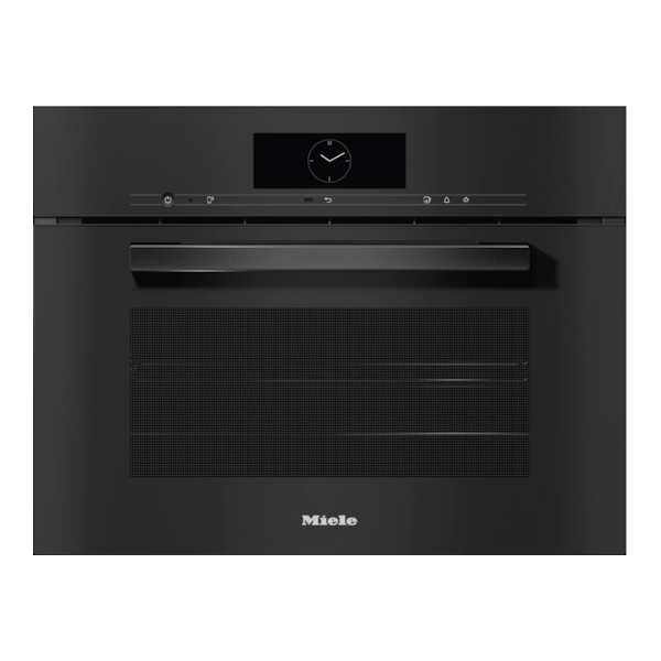 Miele DGC7840HCPROOBSW VitroLine M-Touch Compact Steam Combination Oven - BLACK