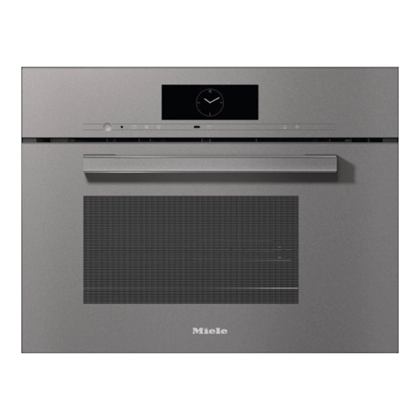 Miele DGM7840GRGR VitroLine M-Touch Compact Steam Oven & Microwave - GRAPHITE