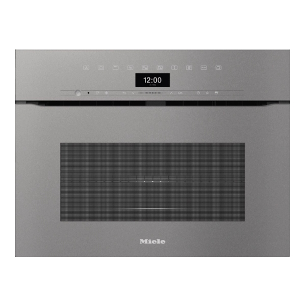 Miele H7440BMXGRGR ArtLine Combination Microwave Oven - GRAPHITE
