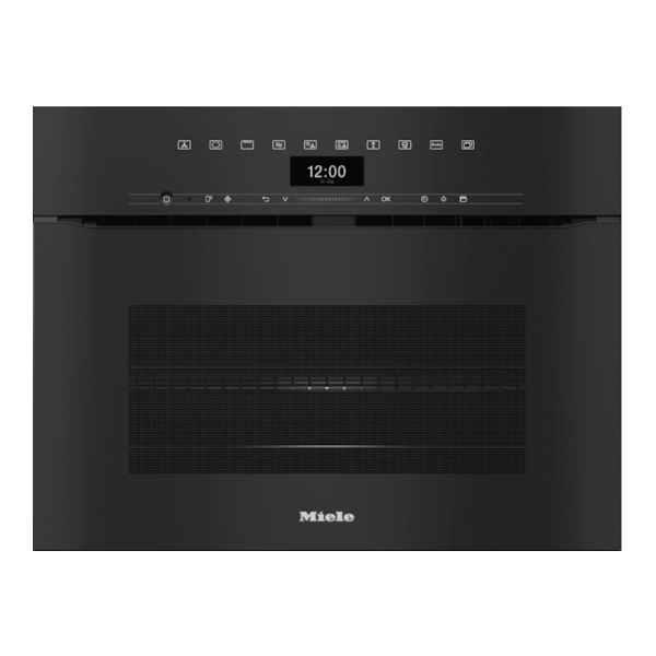 Miele H7440BMXOBBL ArtLine Combination Microwave Oven - BLACK
