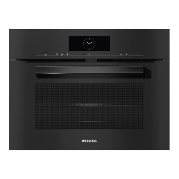 Miele H7840BMOBBL Vitroline M-Touch Combination Microwave Oven - BLACK