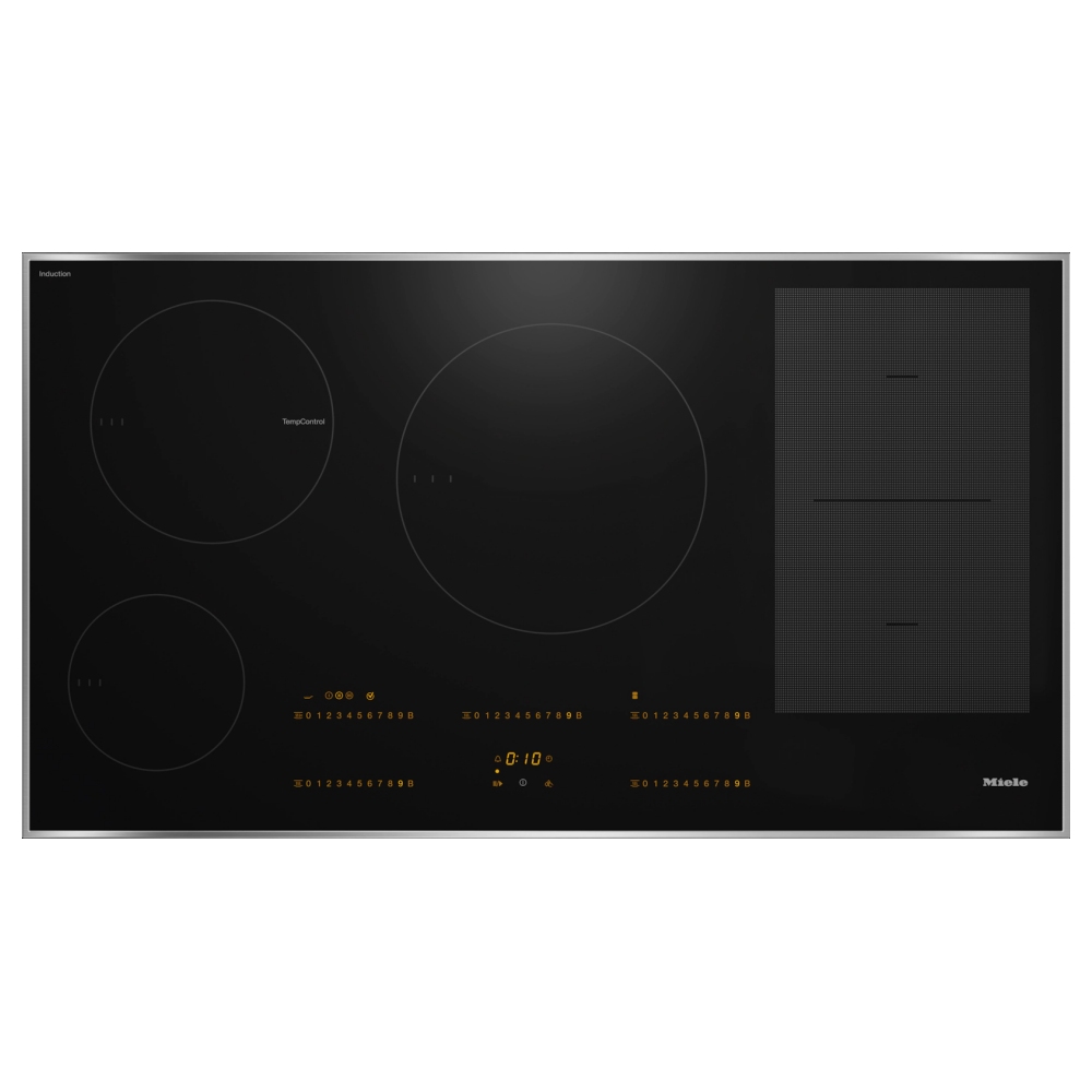 Miele KM7699FR 94cm Five Zone PowerFlex Induction Hob - STAINLESS STEEL