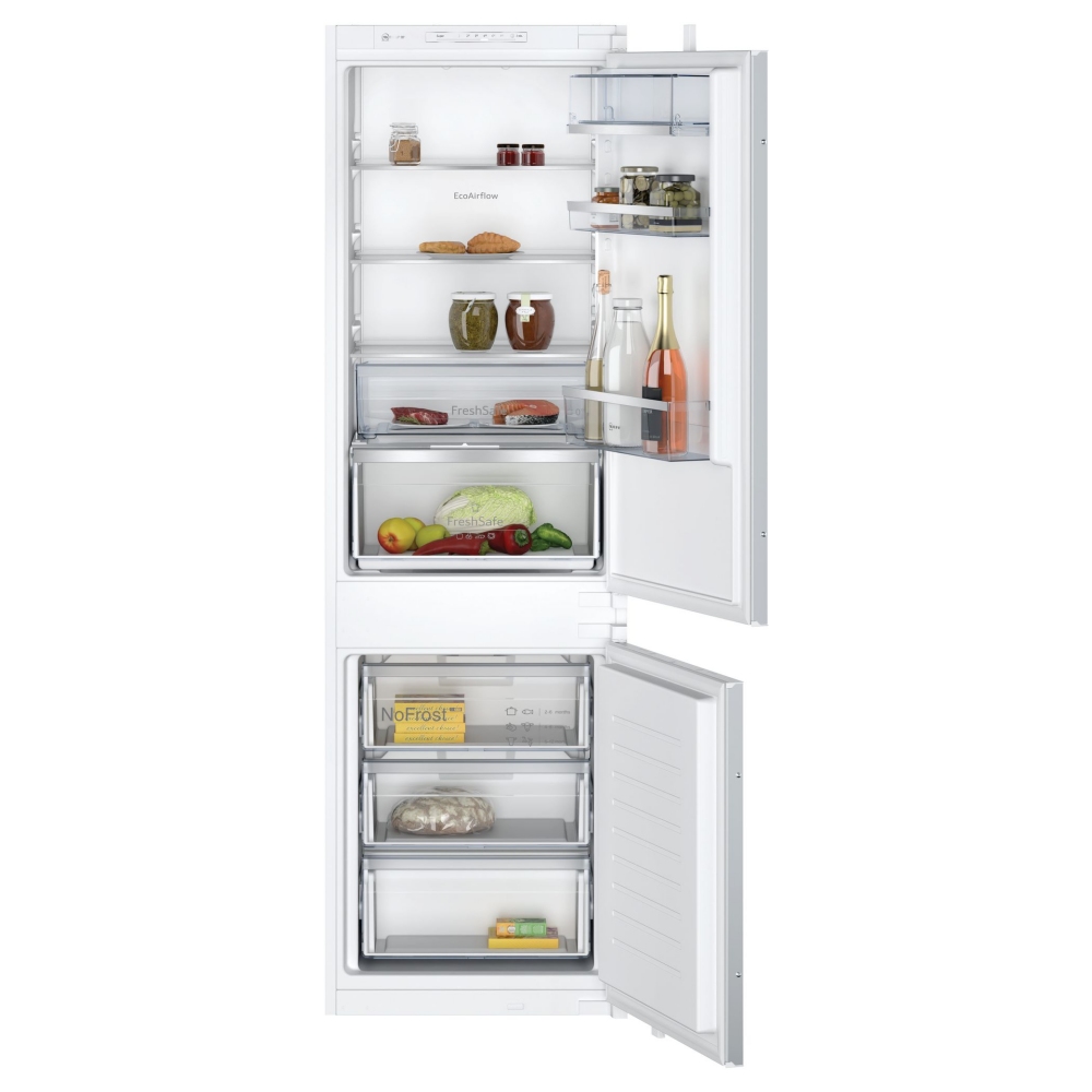 Neff KI7862SE0G 177cm N50 Integrated 60/40 Frost Free Fridge Freezer