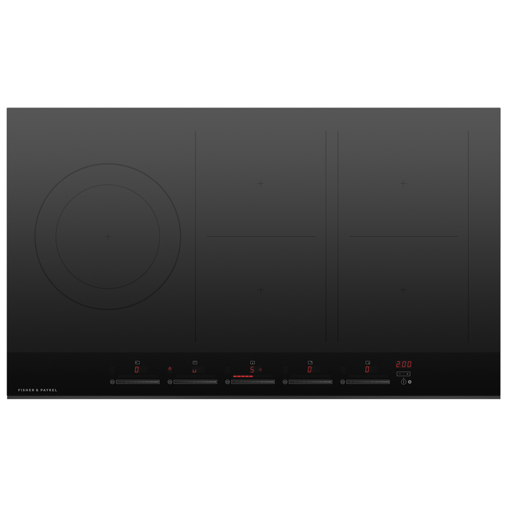 Fisher Paykel CI905DTB4 90cm Series 9 Frameless 5 Zone Induction Hob - BLACK