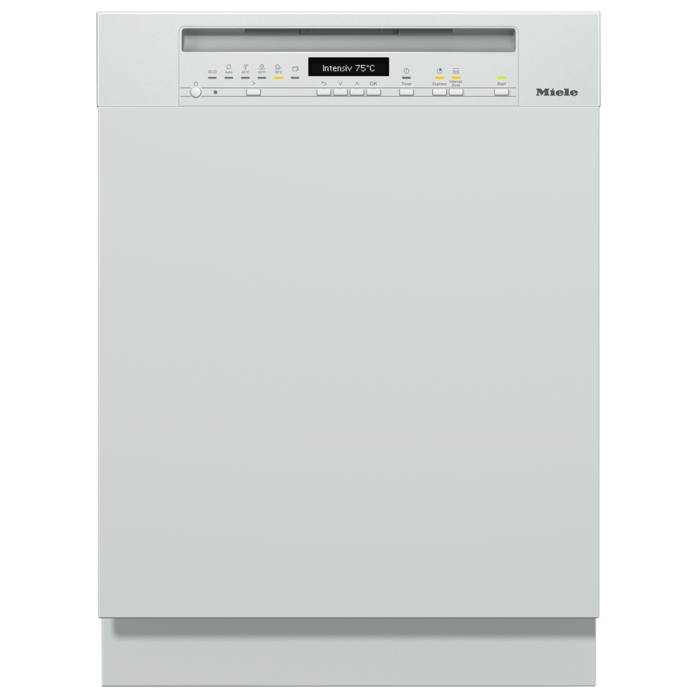 Miele G7200SCIWH 9830 60cm Semi Integrated Dishwasher - WHITE