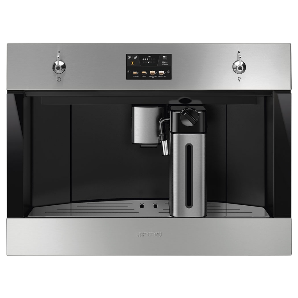 Smeg CMS4303X Classic Fully Automatic Built In Coffee Machine - STAINLESS STEEL