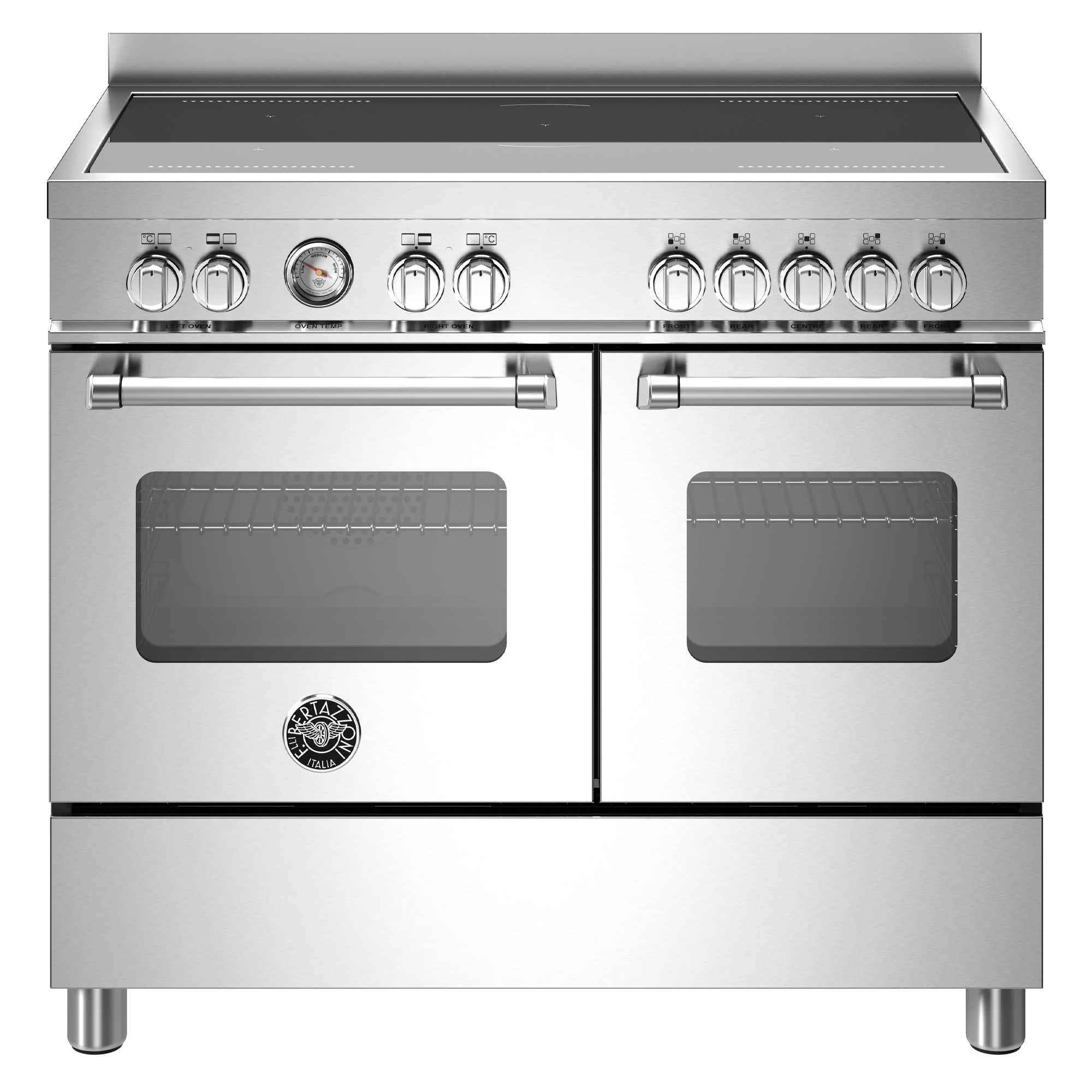Bertazzoni MAS105I2EXC 100cm Master Series Induction Range Cooker - STAINLESS STEEL