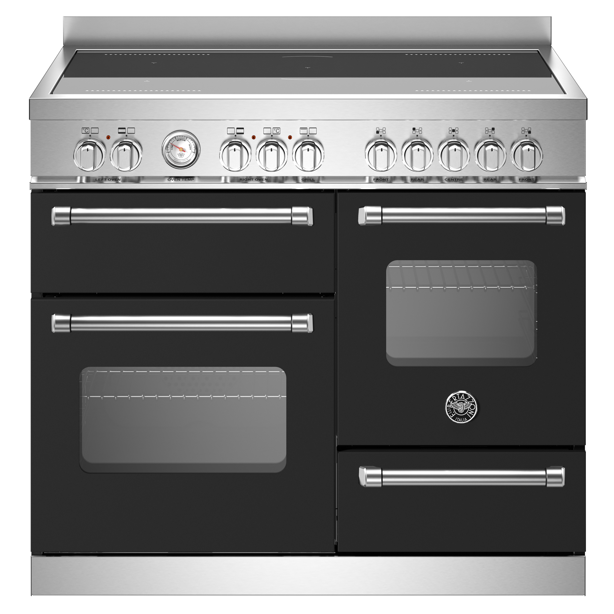 Bertazzoni MAS105I3ENEC 100cm Master Series XG Induction Range Cooker – BLACK