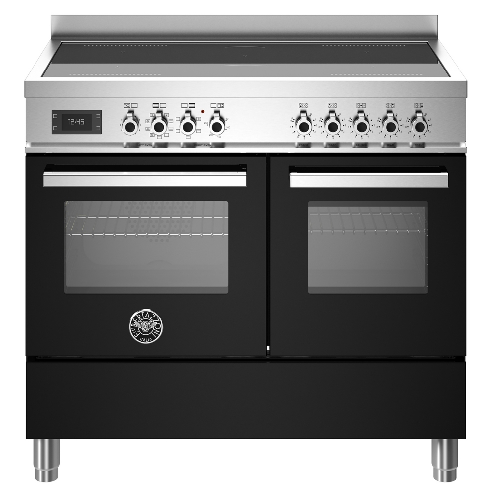 Bertazzoni PRO105I2ENET 100cm Professional Induction Range Cooker - BLACK