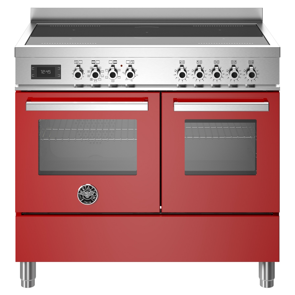 Bertazzoni PRO105I2EROT 100cm Professional Induction Range Cooker - RED
