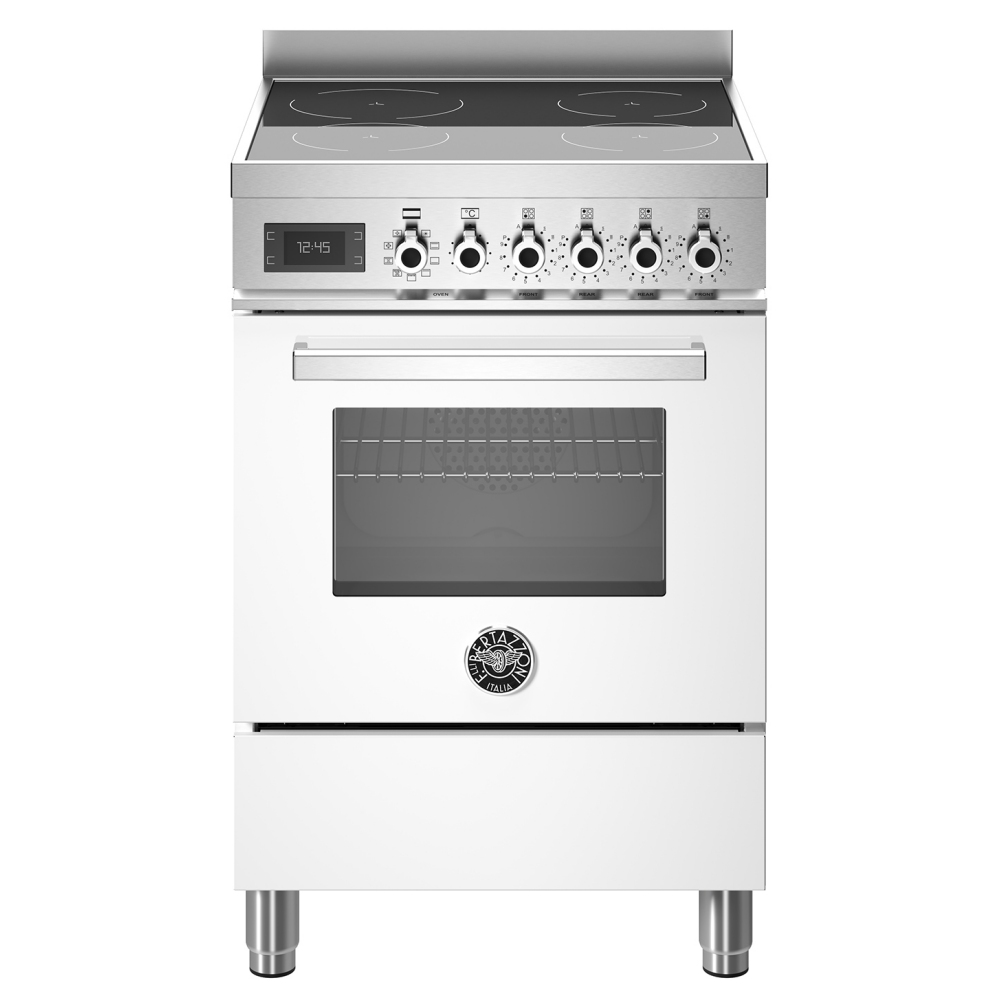 Bertazzoni PRO64I1EBIT 60cm Professional Induction Cooker - WHITE