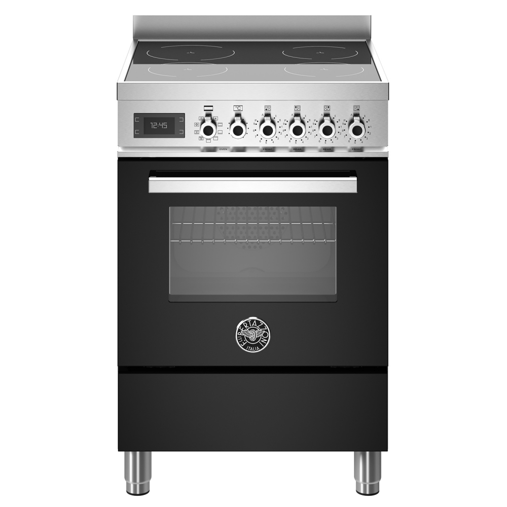 Bertazzoni PRO64I1ENET 60cm Professional Induction Cooker - BLACK