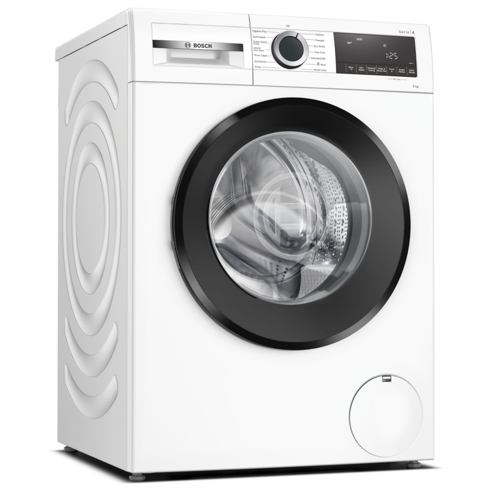 Bosch WGG04409GB 9kg Series 4 Washing Machine 1400rpm - WHITE