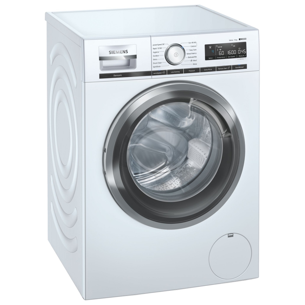 Siemens WM16XM81GB 10kg IQ-500 Washing Machine 1600rpm - WHITE
