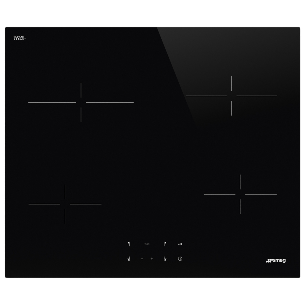 Smeg SE264TD1 60cm Touch Control Ceramic Hob – BLACK