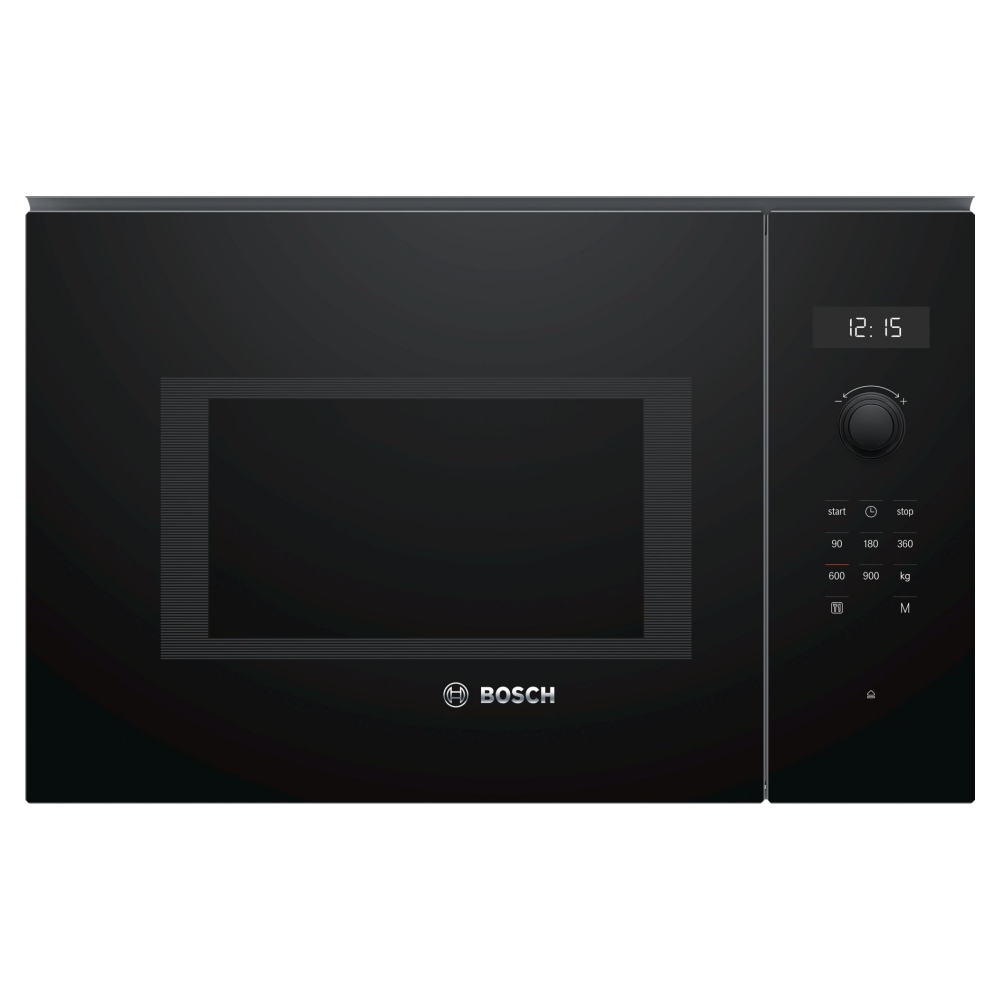 Bosch BFL554MB0B Series 6 Built In Microwave For Tall Housing - BLACK