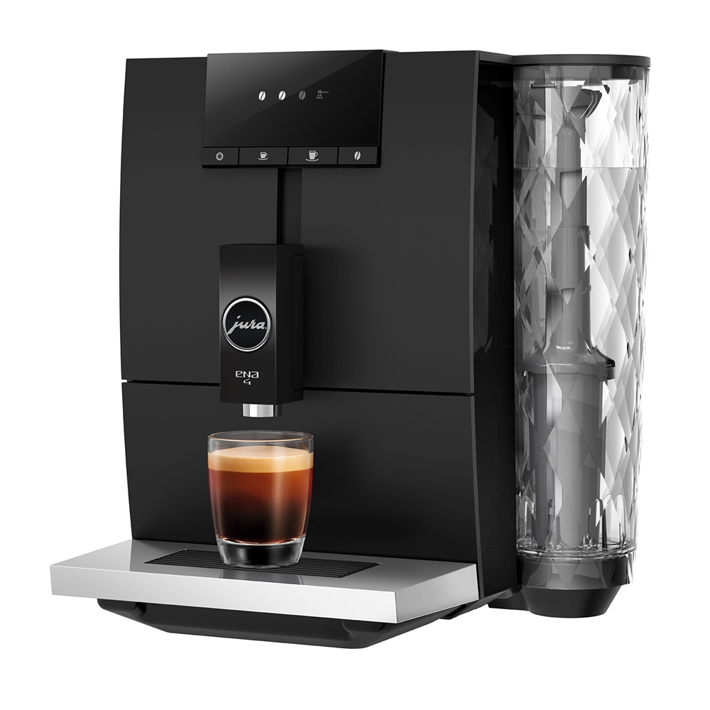 Jura ENA4 BLACK Freestanding Fully Automatic Coffee Machine - BLACK