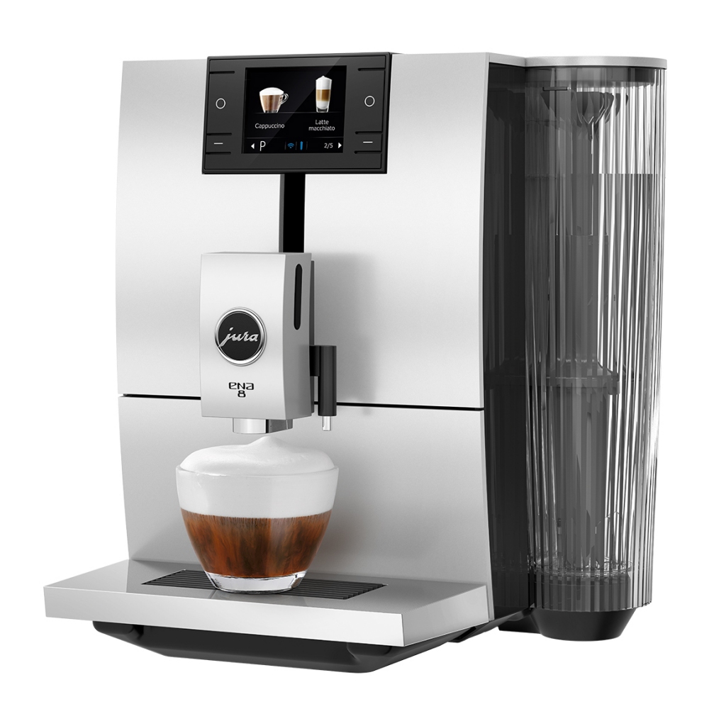 Jura ENA8 METROPOLITAN BLACK Freestanding Fully Automatic Coffee Machine - BLACK
