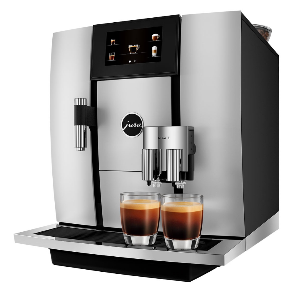 Jura GIGA6 ALUMINIUM Freestanding Fully Automatic Coffee Machine - ALUMINIUM