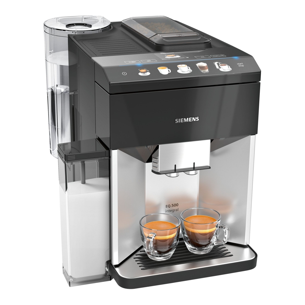 Siemens TQ503GB1 EQ-500 Freestanding Fully Automatic Coffee Machine - SILVER