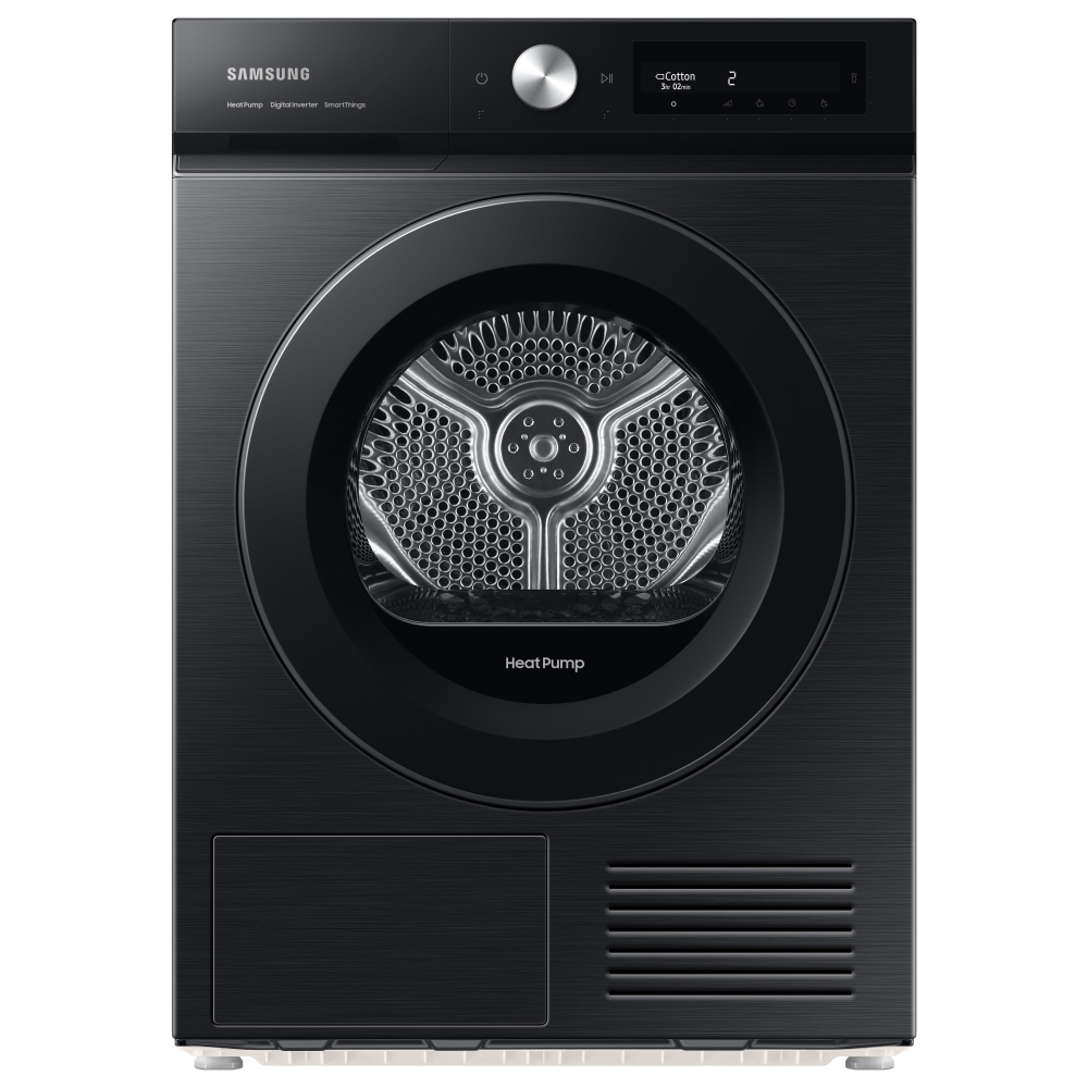 Samsung DV90BB5245ABS1 9kg Heat Pump Condenser Tumble Dryer - BLACK