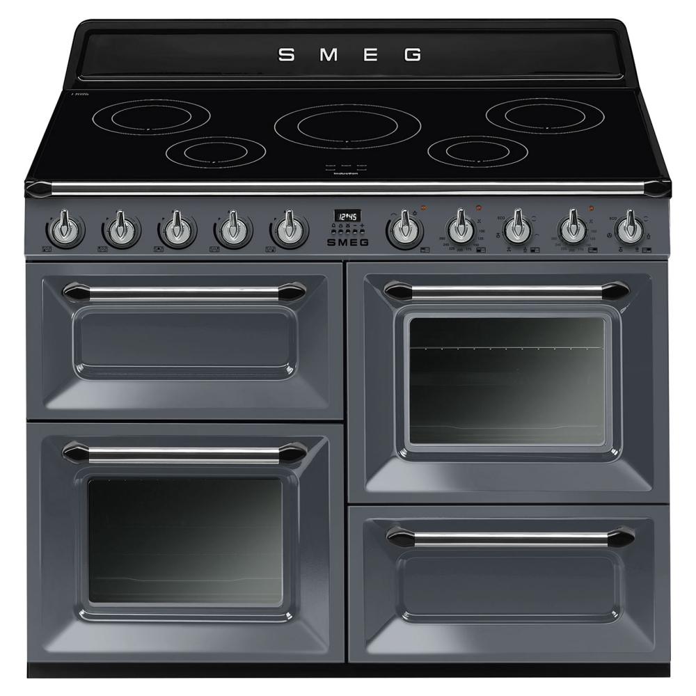 Smeg TR4110IGR2 110cm Victoria Induction Range Cooker - SLATE