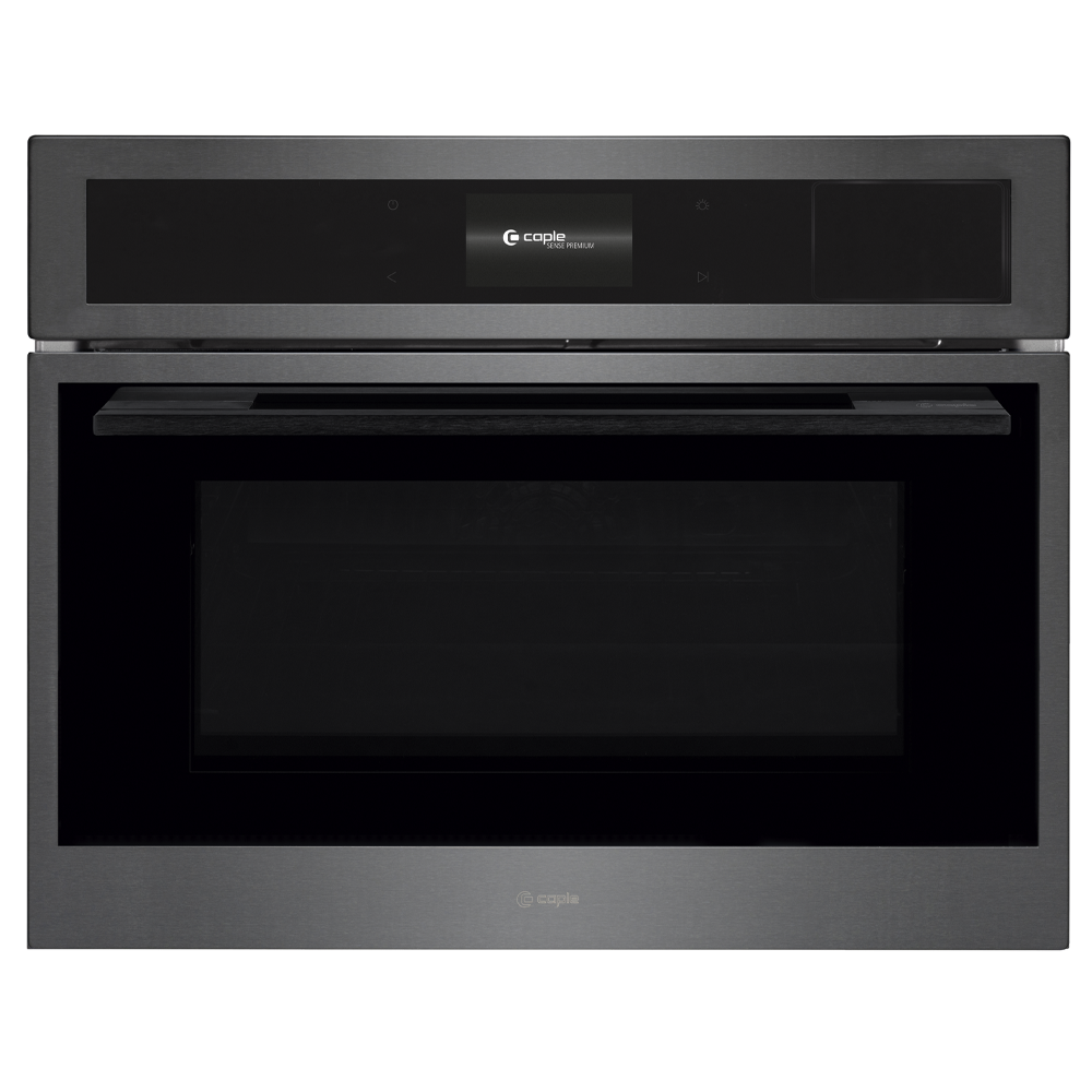 Caple CMS260GM Sense Premium Combination Microwave Oven With Steam For Tall Housing - GUNMETAL
