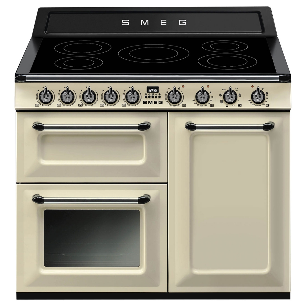 Smeg TR103IP2 100cm Victoria Induction Range Cooker - CREAM