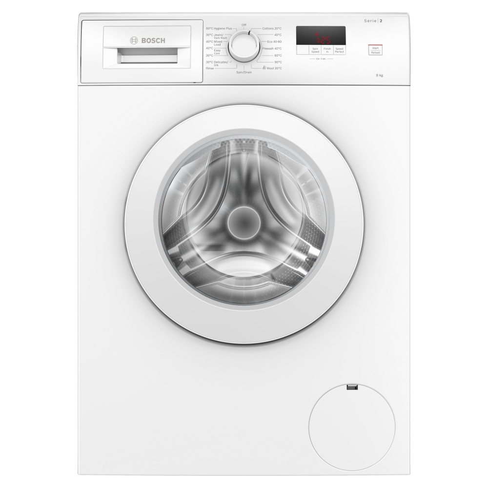 Bosch WAJ28002GB 8kg Series 2 Washing Machine 1400rpm - WHITE