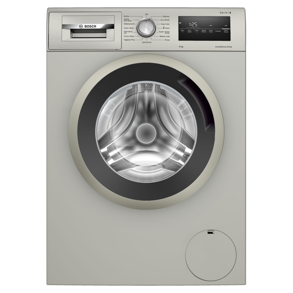 Bosch WAN282X2GB 8kg Series 4 Washing Machine 1400rpm - SILVER