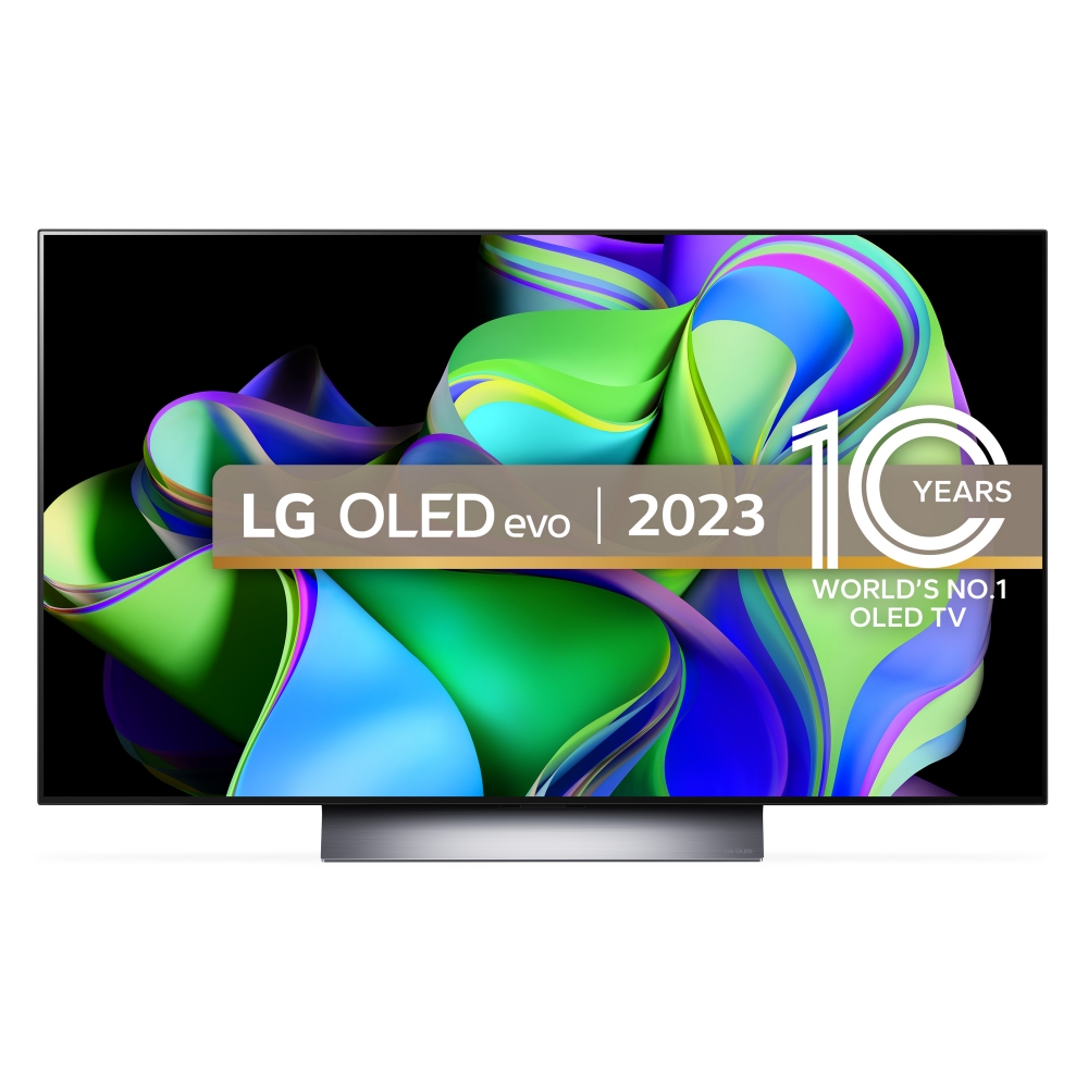 LG OLED48C36LA 2023 48 Inch C3 OLED 4K Smart TV - BLACK