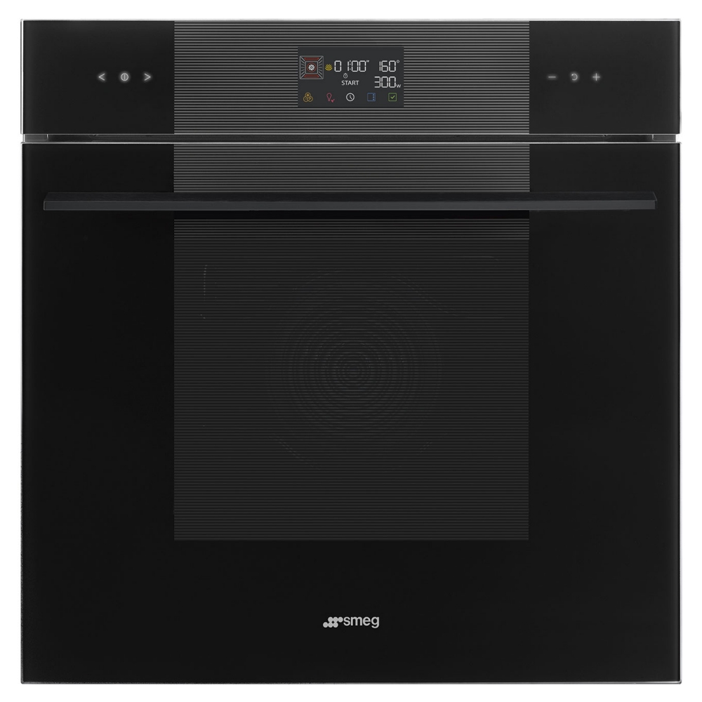 Smeg SO6102M2B3 Linea SpeedwaveXL Combi Microwave For Tall Housing - BLACK