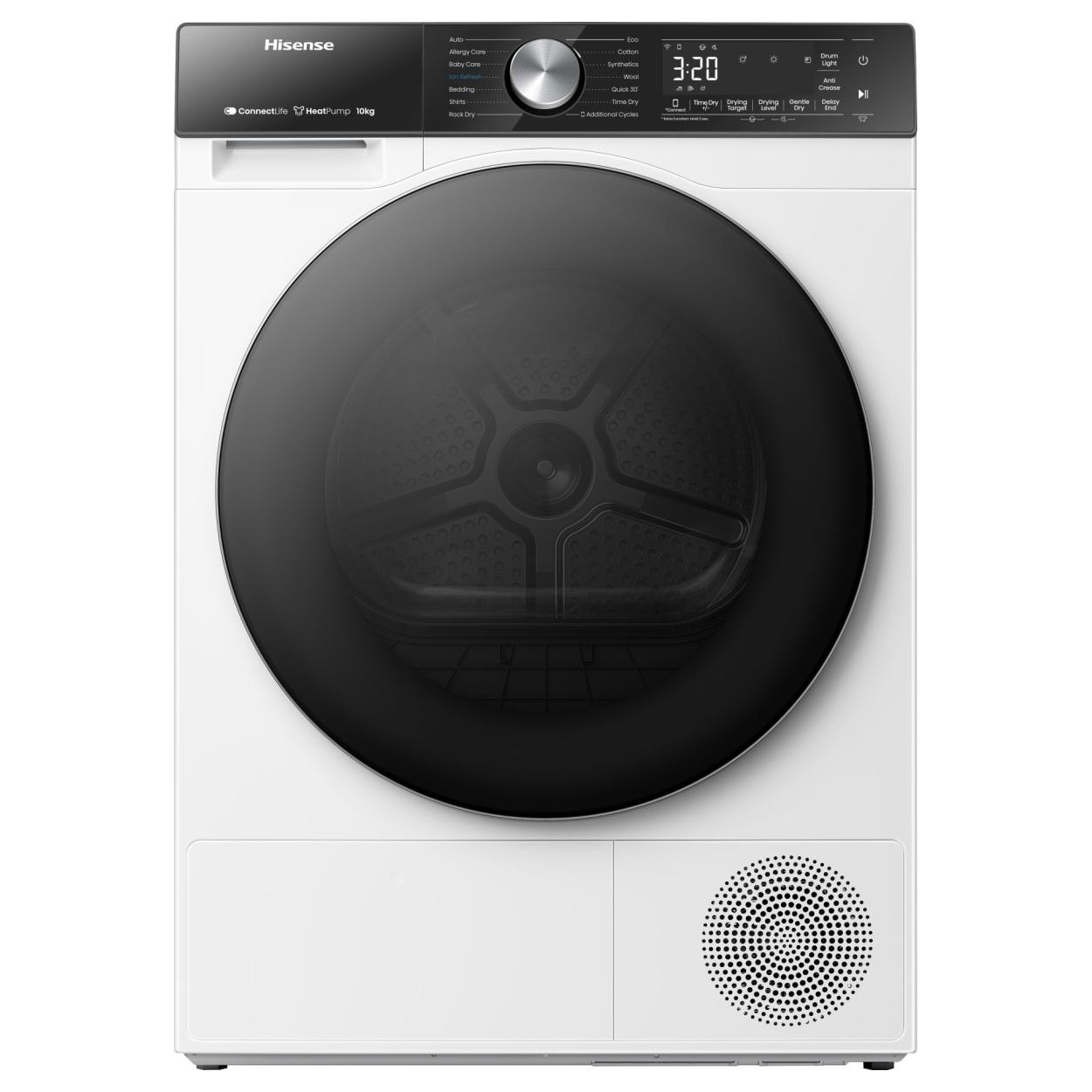 Hisense DH5S102BW 10kg 5S Series Heat Pump Condenser Tumble Dryer – WHITE
