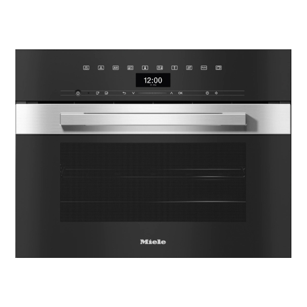 Miele DGC7440HCPROCLST PureLine Built In Compact Steam Combination Oven - STAINLESS STEEL