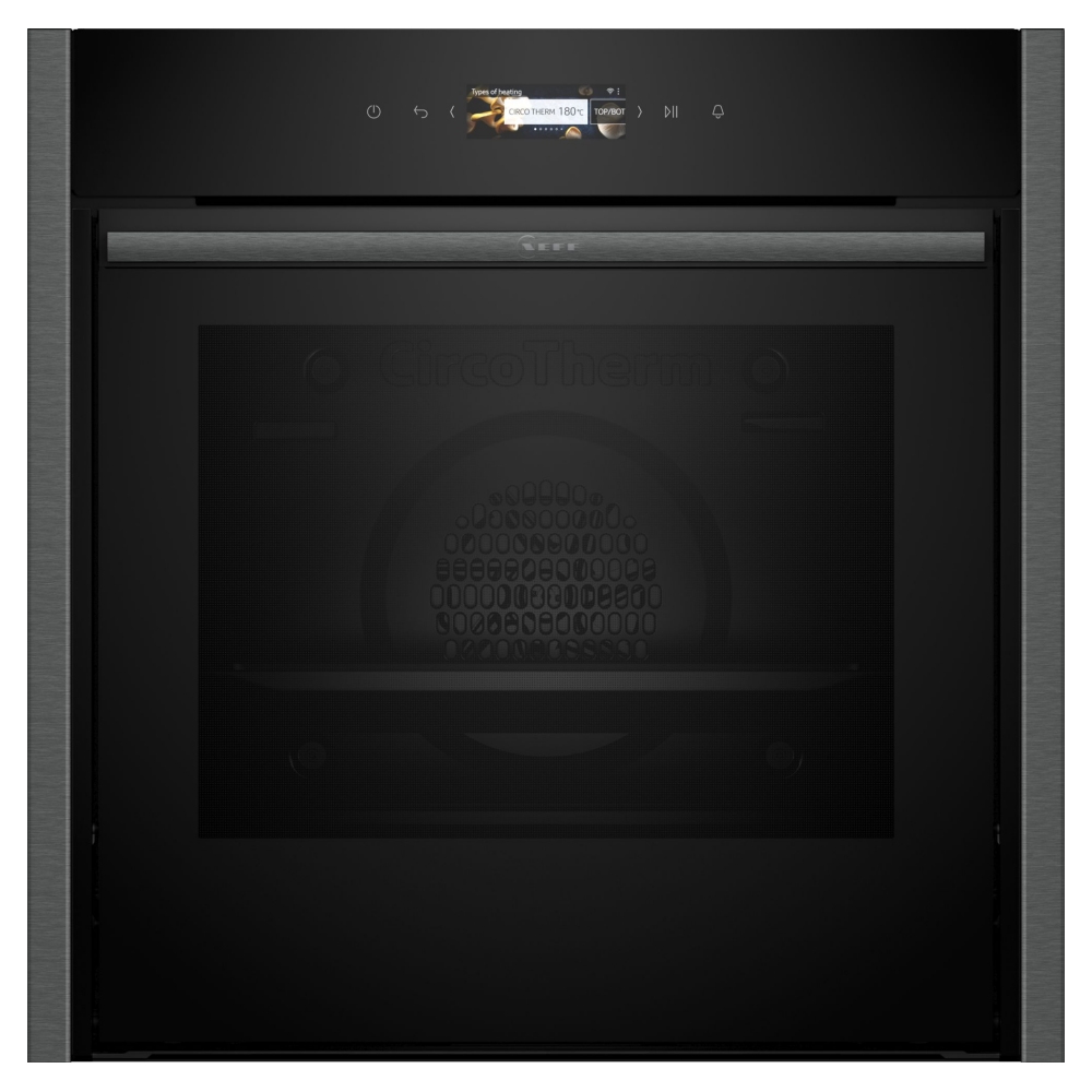 Neff B54CR31G0B N70 Slide & Hide Multifunction Single Oven – GRAPHITE