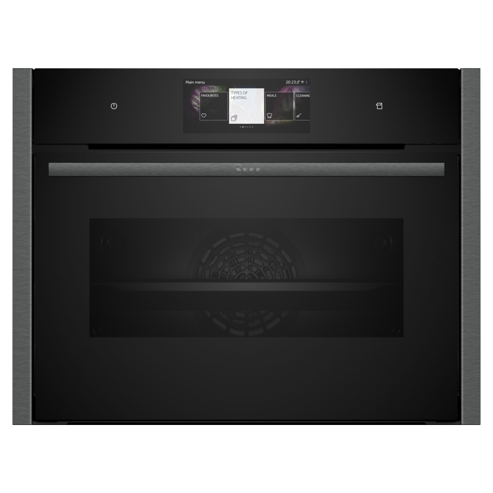 Neff C24FT53G0B 60cm N90 Compact Steam Combination Oven - GRAPHITE