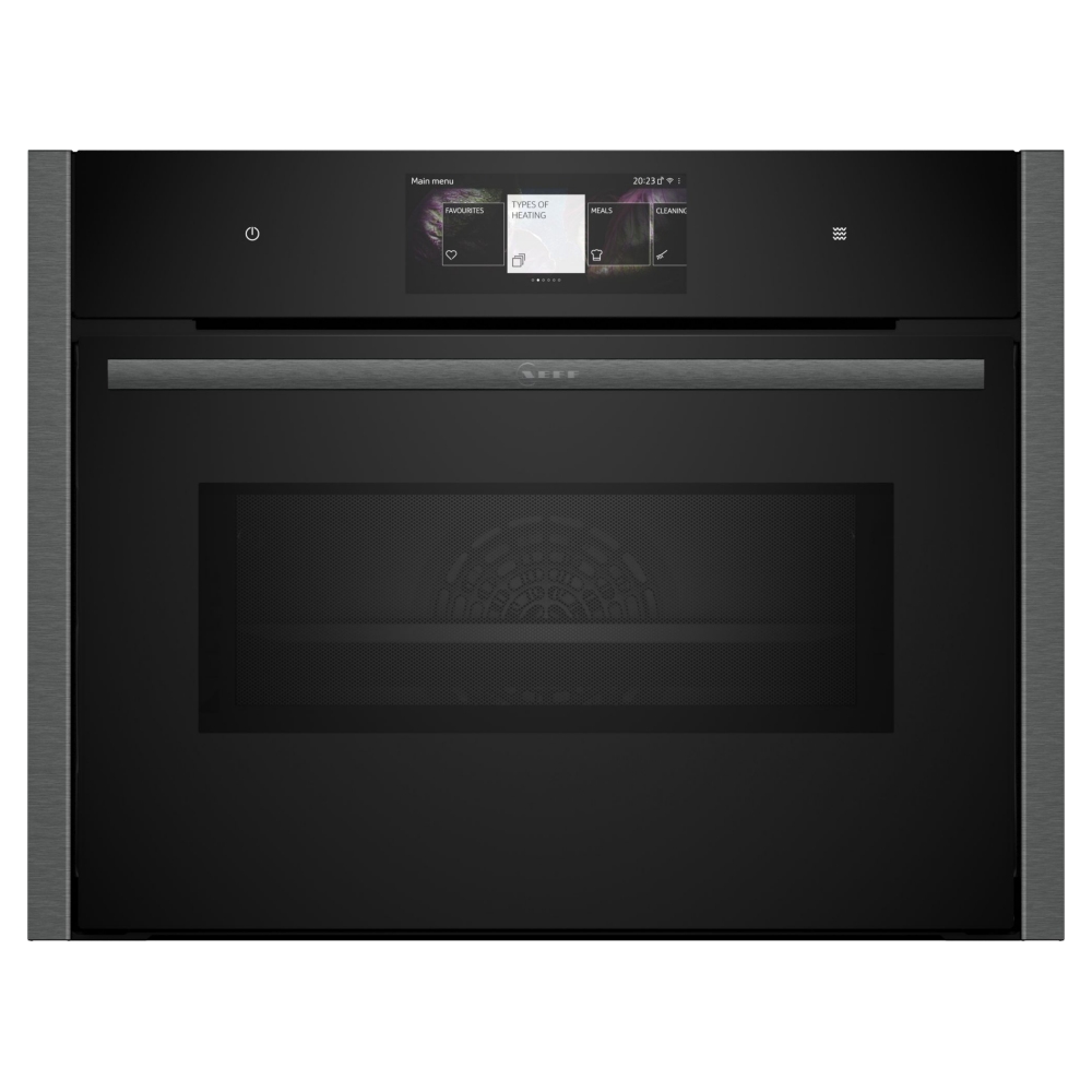 Neff C24MT73G0B N90 Compact Pyrolytic Oven With Microwave - GRAPHITE