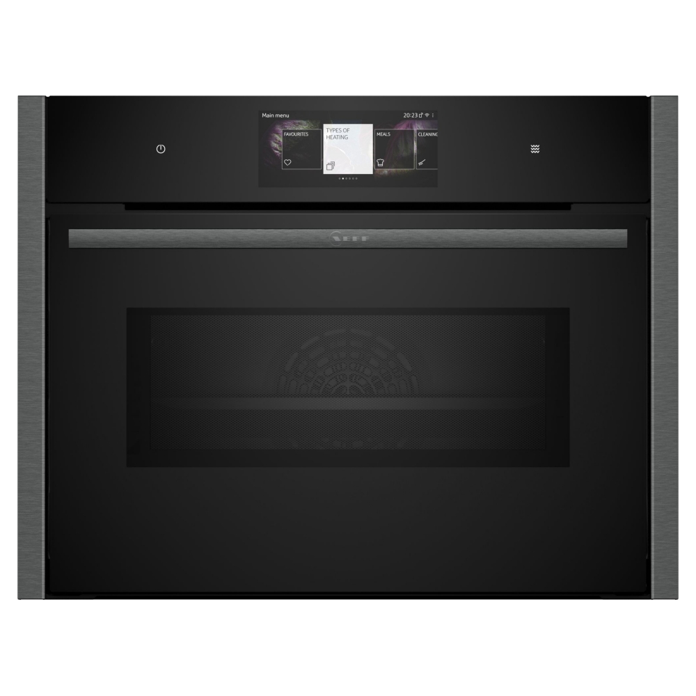 Neff C24MT73G0B N90 Compact Pyrolytic Oven With Microwave - GRAPHITE