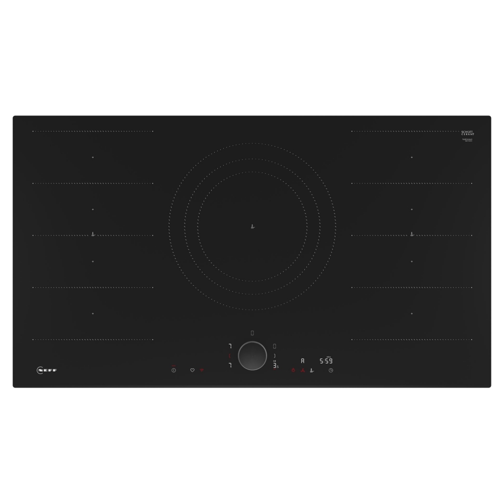 Neff T69FUV4L0 90cm N90 FlexInduction Hob - BLACK