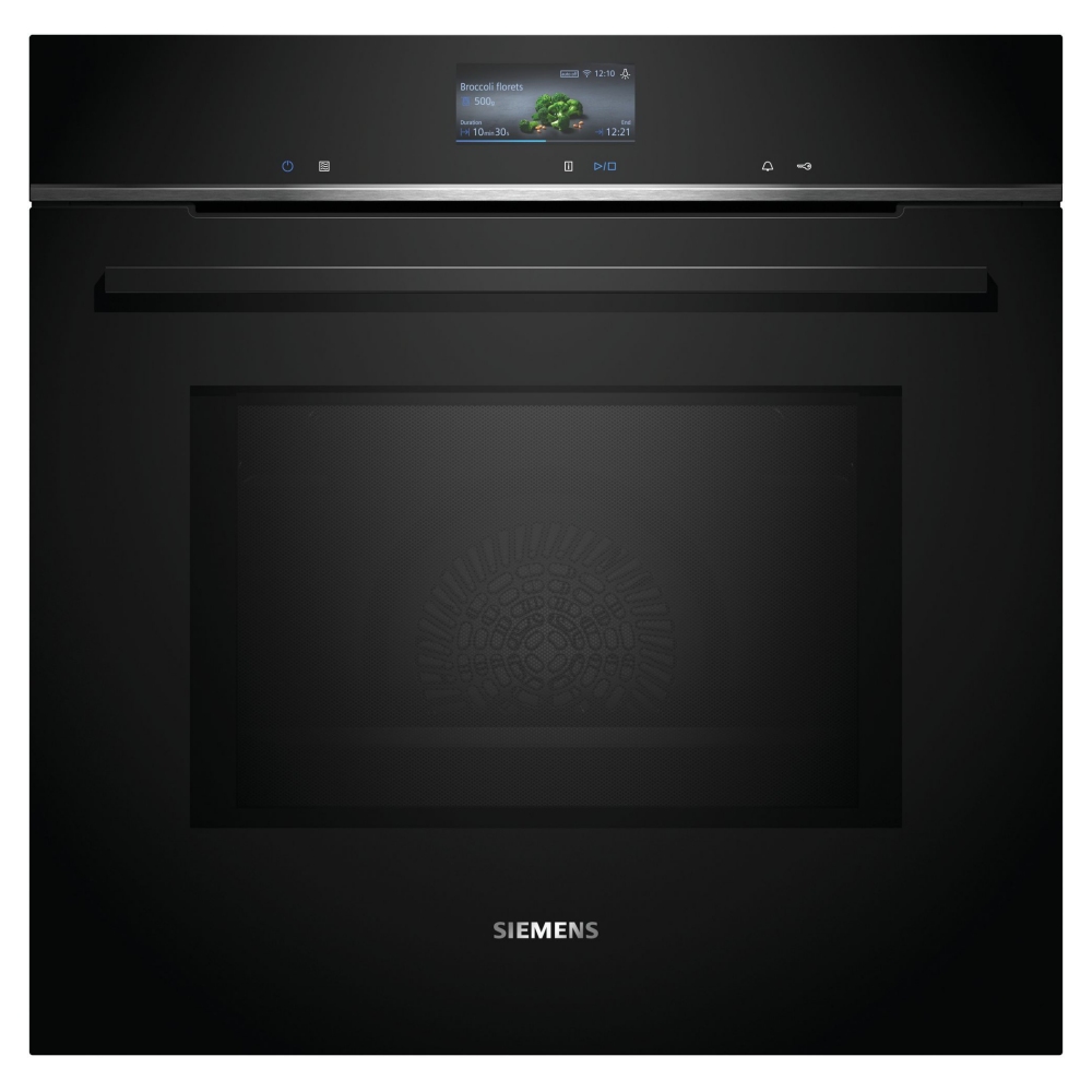 Siemens HM776G1B1B IQ-700 Pyrolytic Multifunction Oven With Microwave - BLACK